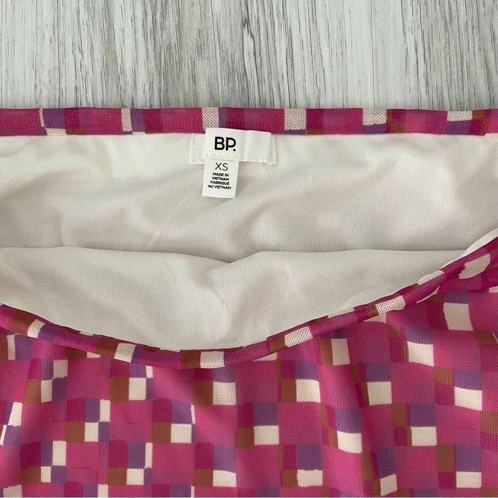 BP. Geo Print Mesh Skirt NWOT XS - Picture 10 of 14